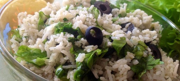 Средиземноморский рисовый салат