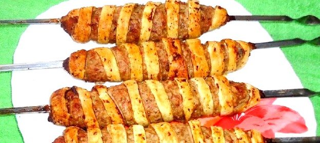 Люля-кебаб в тесте