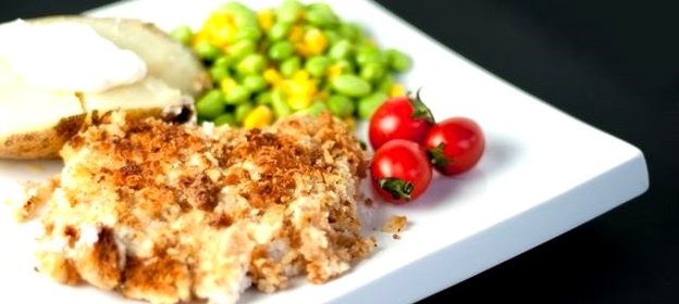 Куриная грудка в сметане