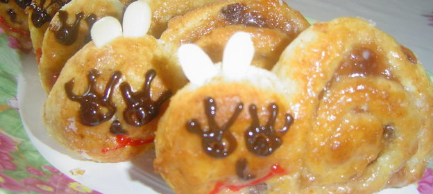 Сладкие булочки Бегущие улитки-Rennschnecken