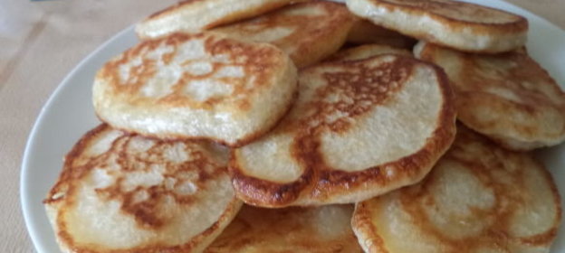 Дрожжевые оладьи