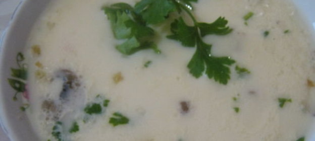 Салат из трепангов с рисом