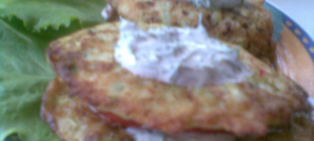 Оладьи кабачковые