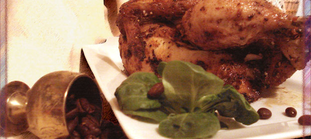 ЭСПРЕССО-КУРИЦА (с кофейным маслом)