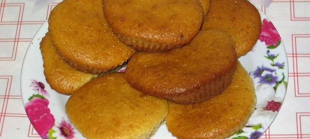 Кексы из манной каши