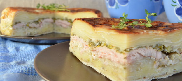 Запеканка картофельная в мультиварке