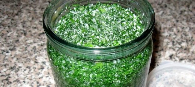 Зелень на зиму