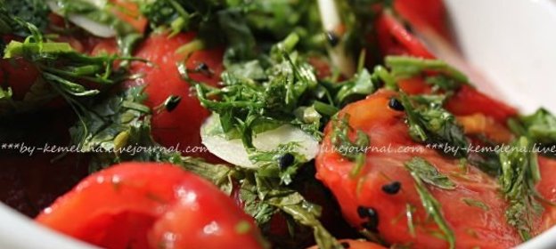 Оладьи из листьев мангольда