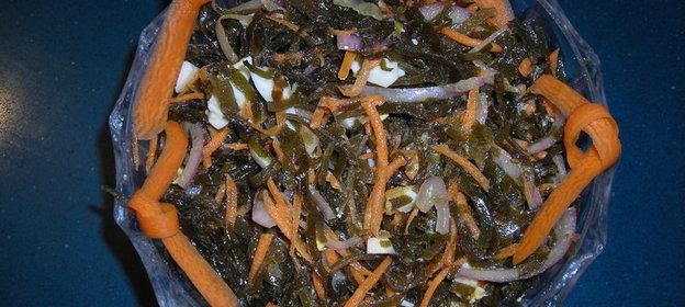 салат из морской капусты