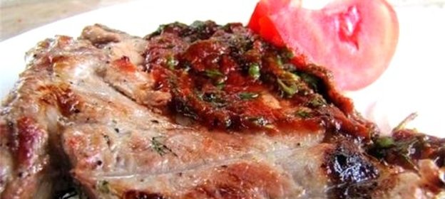 Антрекот на мангале