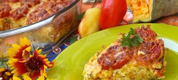 Тыквенно-рисовая запеканка