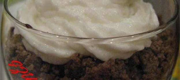 Шоколадно-вафельный десерт