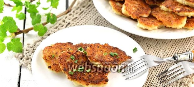 Оладьи капустные постные