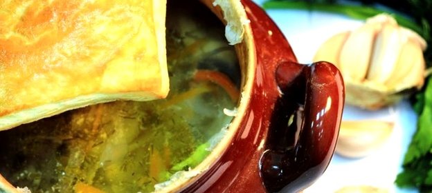 Щи в горшочках