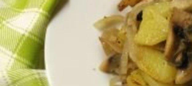 Печень тушеная