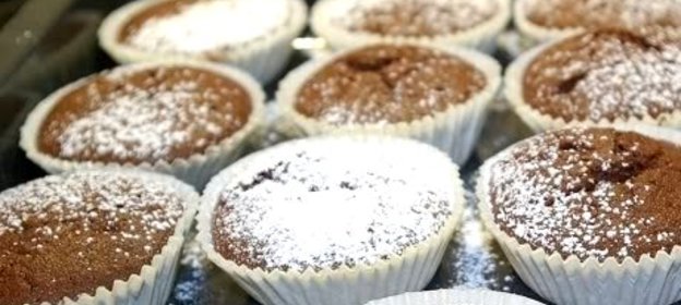 Кекс в микроволновке за 3 минуты