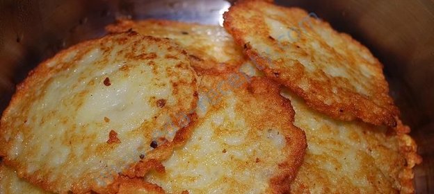 Картофельные оладьи Деруны