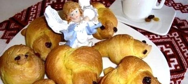 Постные булочки Жаворонки