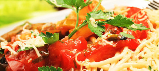 Паста с овощами