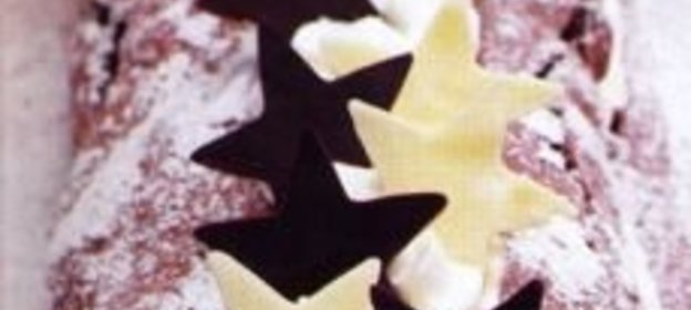 Шоколадный Рождественский рулет