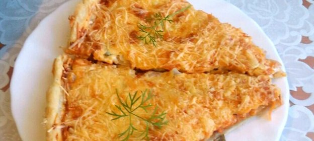 Сытная пицца