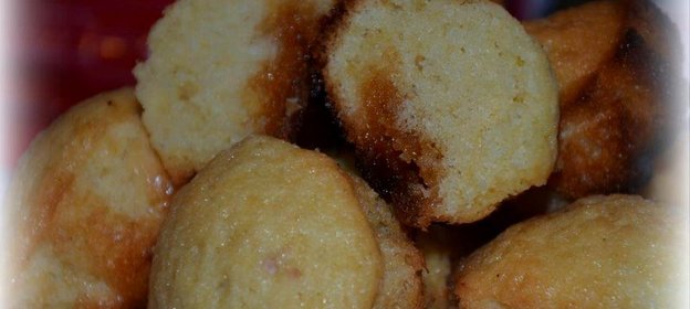 Кексы кис-кис с конфетой ириской