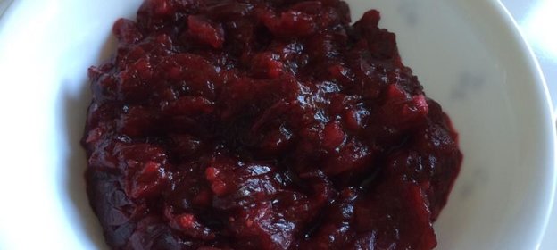 Клюквенный соус