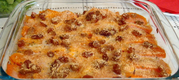 Запеканка с бататом