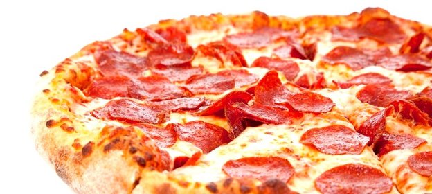 Пицца в домашних условиях с колбасой и сыром