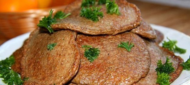 Оладьи из куриной печени