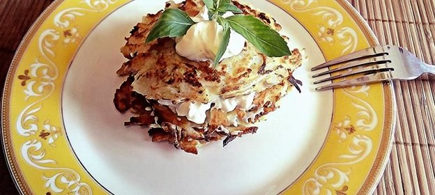 Овощные оладьи