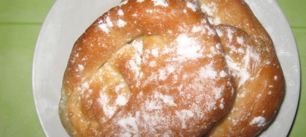 Булочки с яблоком