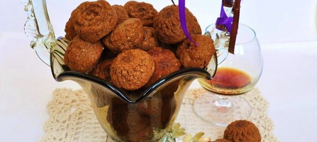 Омская ночка. Шоколадно-ромовое печенье