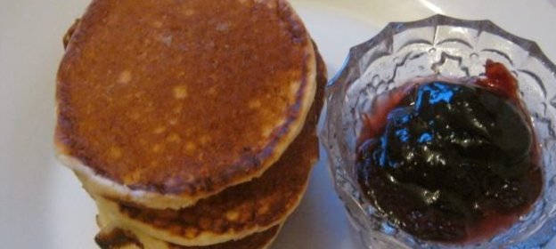 Оладьи на кислом молоке