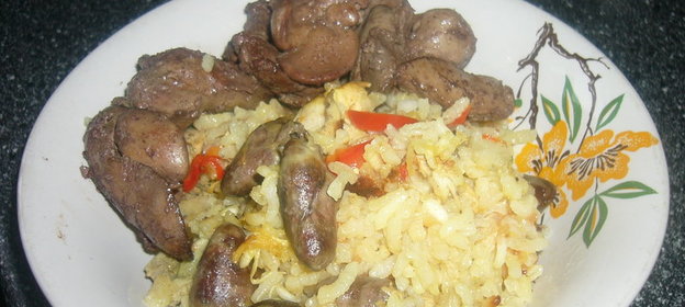 Очередная ПАЭЛЬЯ (с потрошками)