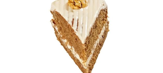 Торт с кофе и грецкими орехами