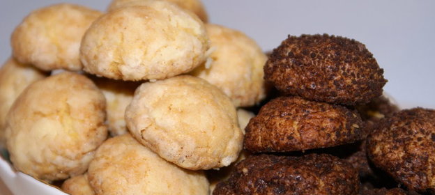 Фруктово-кокосовое рассыпчатое печенье