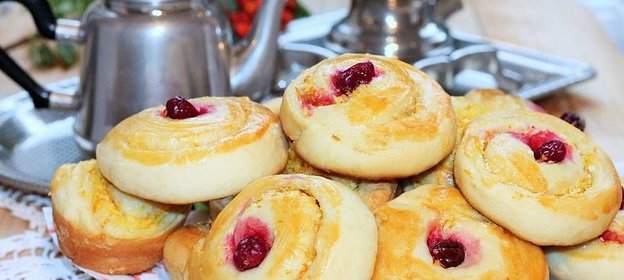 Булочки апельсиново-кокосовые