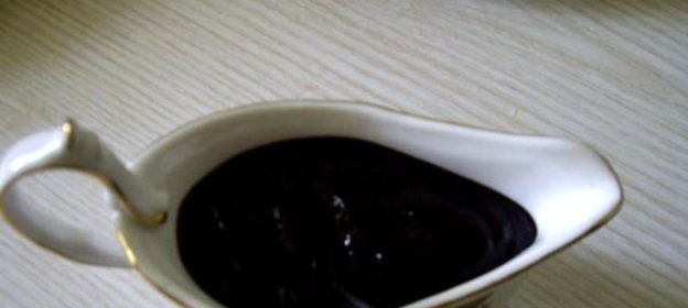 Соус из черной смородины
