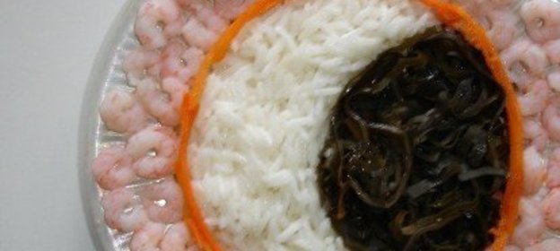 Салат с морской капустой