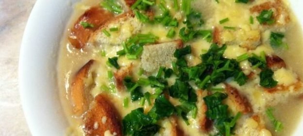 Курица фаршированная жареная