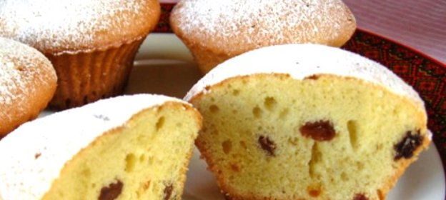 Кексики лимонные