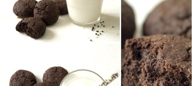 Мягкое шоколадное печенье