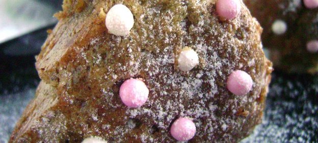 Кексы с зеленым чаем и мятой «В лесу родилась елочка»