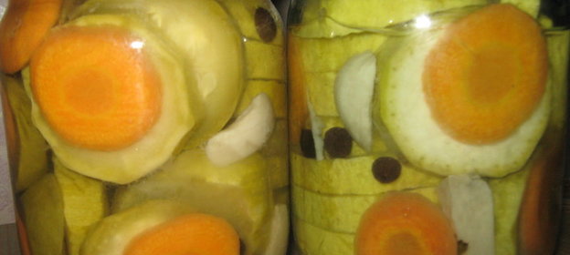 Маринованные кабачки по корейски