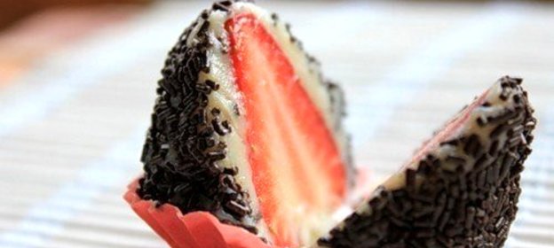 Конфеты из натуральной клубники