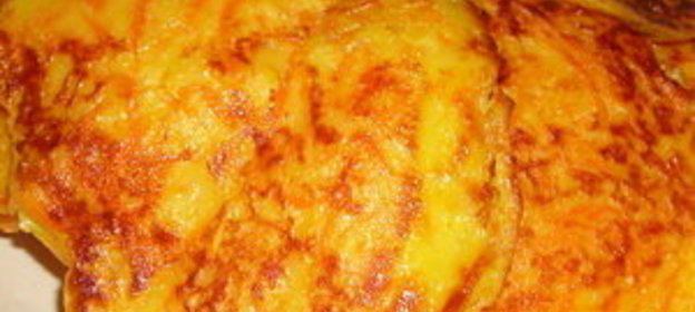 Оладьи с тыквой