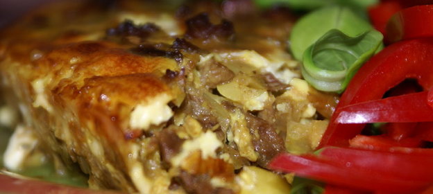 Мясная запеканка Боботай