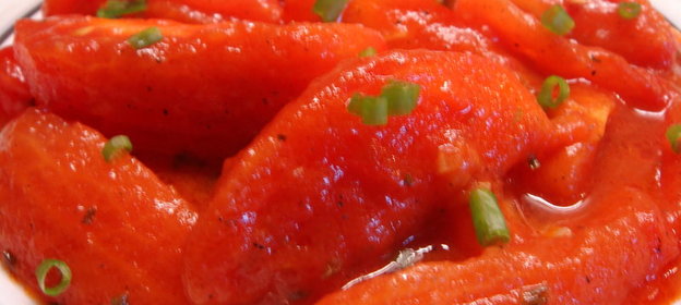 Отличный помидорный гарнир за 5 минут