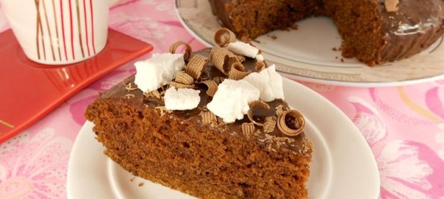 Влажный шоколадный пирог без яиц в мультиварке